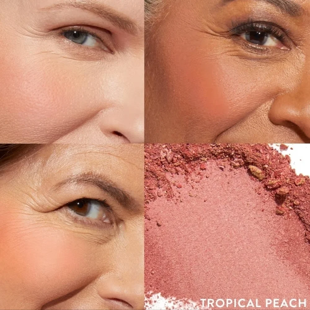 Laura Geller Baked Blush-N-Brighten: Tropical Peach, Full Size, .16oz, NIB